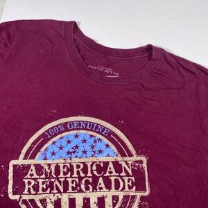 Grunt Style American Renegade Graphic T-Shirt‎ XXL Patriotic USA Flag